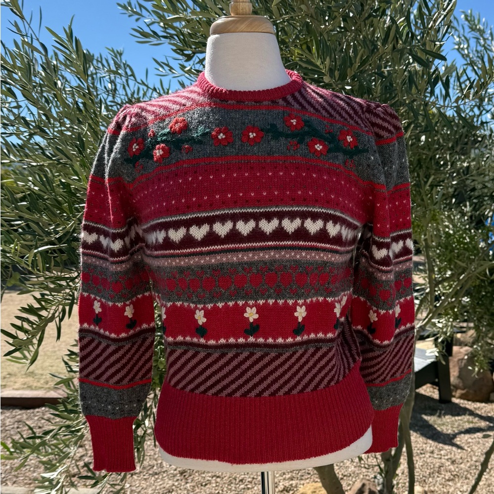 Vintage Late 80s Fairisle Sweater